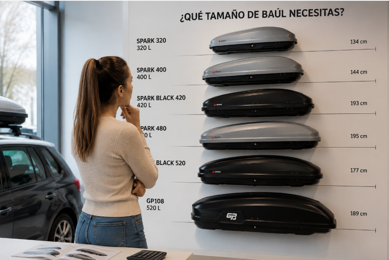 - ¿Qué baúl de techo elegir según tus necesidades?
