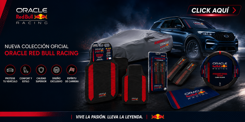 Accesorios Red Bull para coche: estilo racing y máxima personalidad