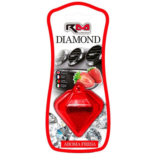 AMBIENTADOR DIAMON AROMA FRESA ( 6 )