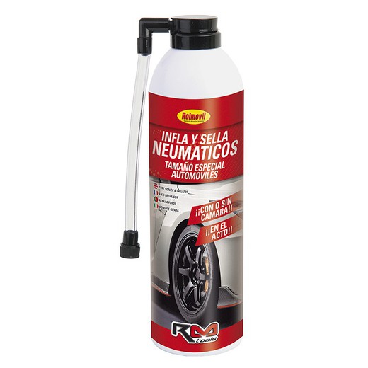 REPARADOR DE PNEU RM EMERGENCY 450ML TURISMO E SUV