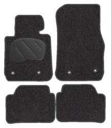 JGO. ALFOMBRAS SELECT NEGRA MOD. BMW SERIE 1 F20 / F21 con fijación velcro