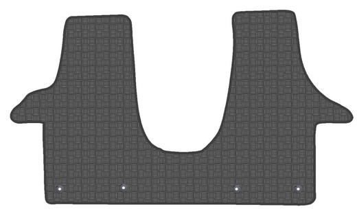 CONJUNTO DE TAPETES "OFF ROAD" MOD. VOLKSWAGEN T5 (03-) ÁREA FRONTAL INDUSTRIAL