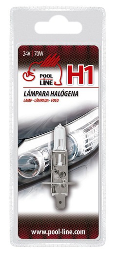 Ref.ant-461.H124BL - BLISTER 1 LÂMPADA H1 24V 70W P14.5s