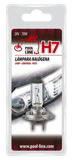 Ref.ant-461.H724BL - BLISTER 1 LÂMPADA H7 24V 70W PX26d