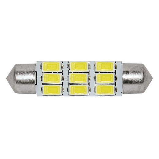 Ref.ant-463.LC399 - BLISTER 2 UNID. PLAFONIER LED CAN-BUS 9SMD 12V 39MM