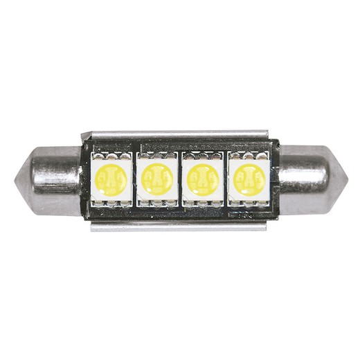 Ref.ant-463.LC414 - BLISTER 2 UNID. PLAFONIER LED CAN-BUS 4SMD 12V 41MM