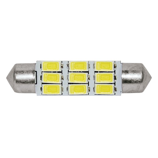 Ref.ant-463.LC419 - BLISTER 2 UNID. PLAFONIER LED CAN-BUS 9SMD 12V 41MM