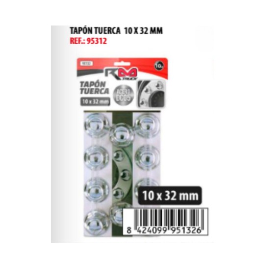 SET 10 FUNDAS TORNILLOS 32MM RM TRUCK