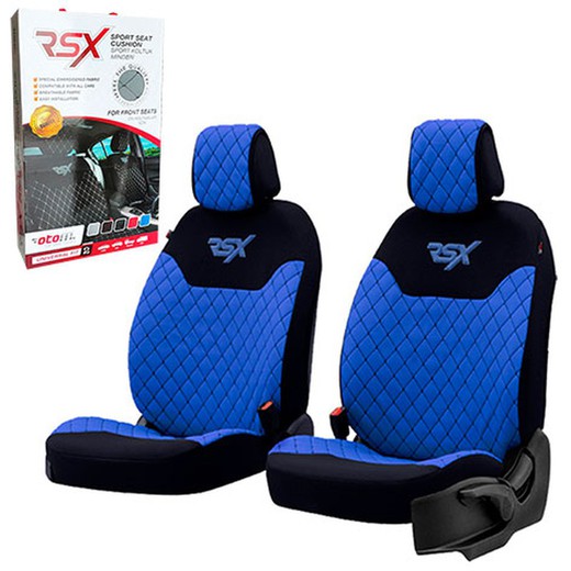 *SET FUNDAS DELANTERAS UNIVERSALES RSX SPORT COLOR AZUL