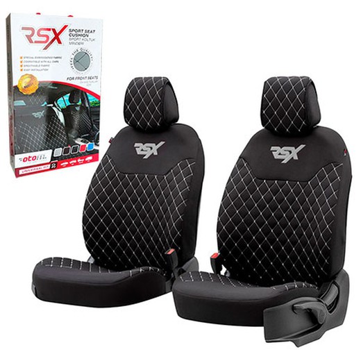 *SET FUNDAS DELANTERAS UNIVERSALES RSX SPORT COLOR NEGRO