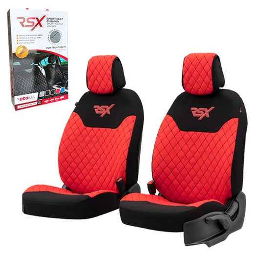 *SET FUNDAS DELANTERAS UNIVERSALES RSX SPORT COLOR ROJA