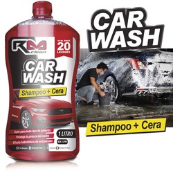SHAMPOO CAR WASH + CERA CAP. 1LT ( 6 )