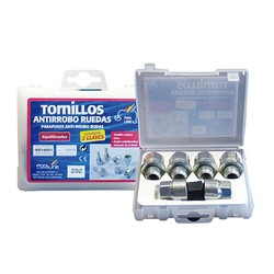 TORNILLOS ANTIRROBO RUEDA E1 2CH (12X1,25 31MM LLAVE 19)