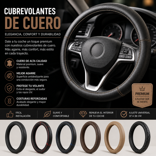 CUBREVOLANTES CUERO
