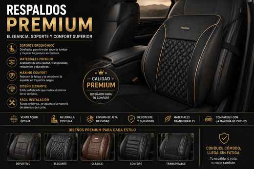 RESPALDOS PREMIUM