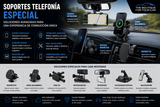 SOPORTES TELEFONIA ESPECIAL