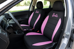 2 FUNDAS ASIENTO DELANTEROS BARBIE NEGRO-ROSA (6)