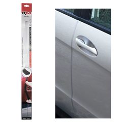 ***2 PROTECTORES PUERTA PERFIL COLOR TRANSPARENTE LONG. 65 CM