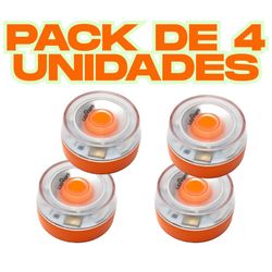 4  BALIZAS DE EMERGENCIA LED GPS GEOLOCALIZADA