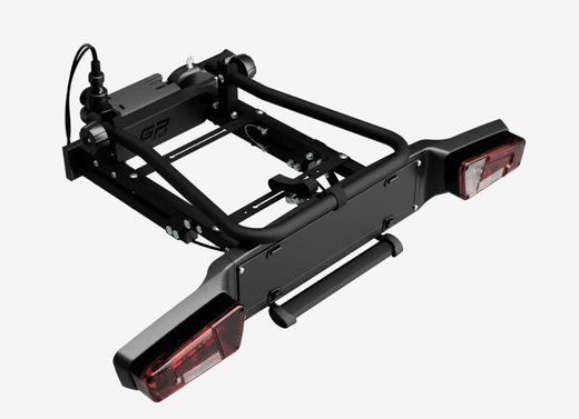 BASE PORTABICICLETAS DE BOLA DE REMOLQUE ABATIBLE GP SATURN