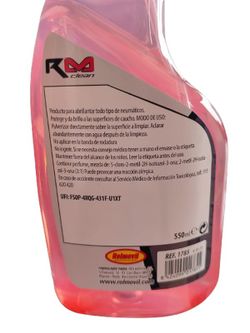 ABRILLANTADOR NEUMATICO RM CLEAN 500ML PISTOLA ( 6 )