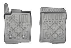 ALFOMBRAS "3D" TPE HABITACULO FORD RANGER II (T6.2 P703) PICK-UP DOUBLE SINGLE 1,5 CAB DEL.