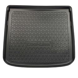 ALFOMBRAS "3D" TPE MALETERO FIAT 500 L  (LARGAS) LIVING  MPV  5 PLAZAS: INFERIOR Y MALETERO SUPERIOR