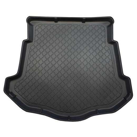 ALFOMBRAS "3D" TPE MALETERO FORD MONDEO IV CON MINI NEUMÁTICO DE REPUESTO O KIT DE REPARACIÓN DE N