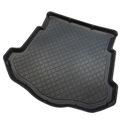 ALFOMBRAS "3D" TPE MALETERO FORD MONDEO IV CON MINI NEUMÁTICO DE REPUESTO O KIT DE REPARACIÓN DE N