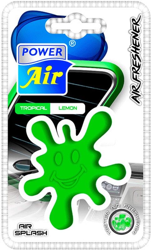 AMBIENTADOR AIR SPLASH 8,3GR FRAGANCIA LIMON ( 12 )