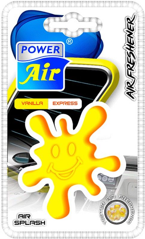 AMBIENTADOR AIR SPLASH 8,3GR FRAGANCIA VAINILLA EXPRESS ( 12 )