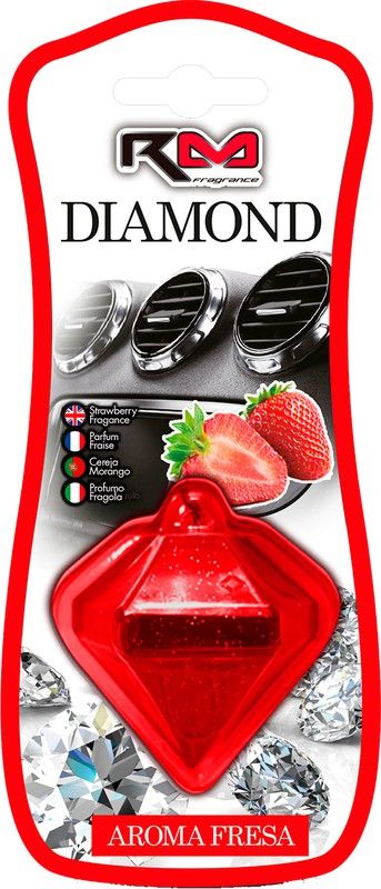 AMBIENTADOR DIAMON AROMA FRESA ( 6 )