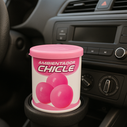 AMBIENTADOR LATA GEL 90GR FRAGANCIA CHICLE ( 8 )
