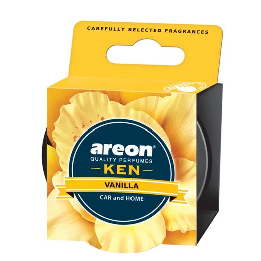 AMBIENTADOR LATA ORGANICA AREON KEN 42GR FRAGANCIA VAINILLA