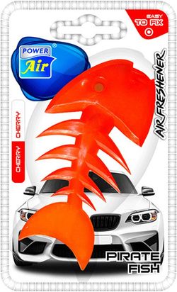 AMBIENTADOR PIRATE FISH 27,5GR FRAGANCIA CEREZA ( 8 )