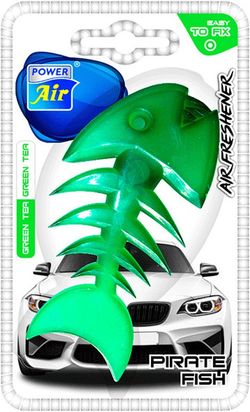 AMBIENTADOR PIRATE FISH 27,5GR FRAGANCIA GREEN TEA ( 8 )