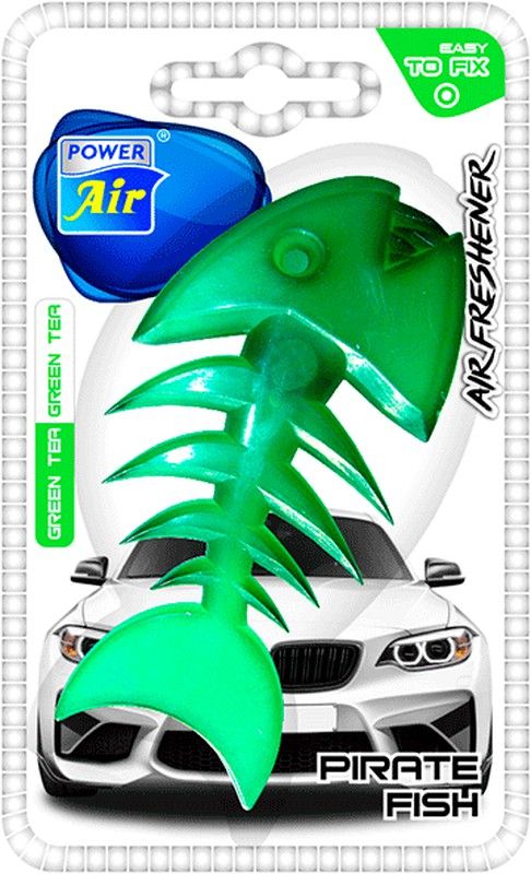 AMBIENTADOR PIRATE FISH 27,5GR FRAGANCIA GREEN TEA ( 8 )