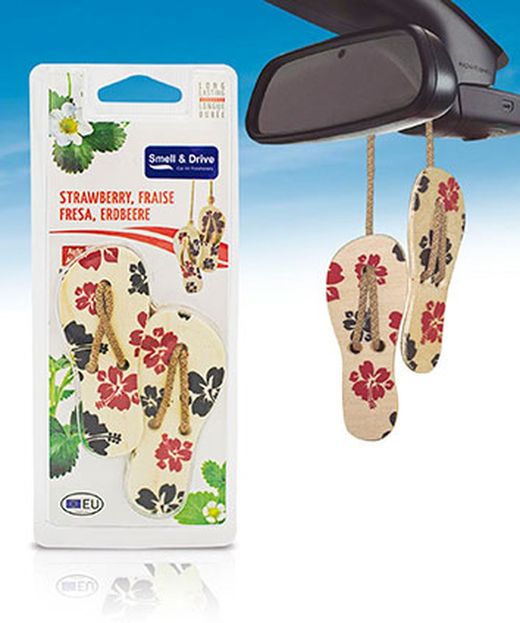 ***AMBIENTADOR "SANDALS HANGING" FRAGANCIA STRAWBERRY SUSTITUIDA SM0024