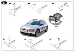 BARRA EVO-TOUR IRON ESPECIFICA CITROËN C4 CACTUS I