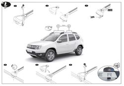 BARRAS EVO-TOUR IRON ESPECIFICA DACIA DUSTER