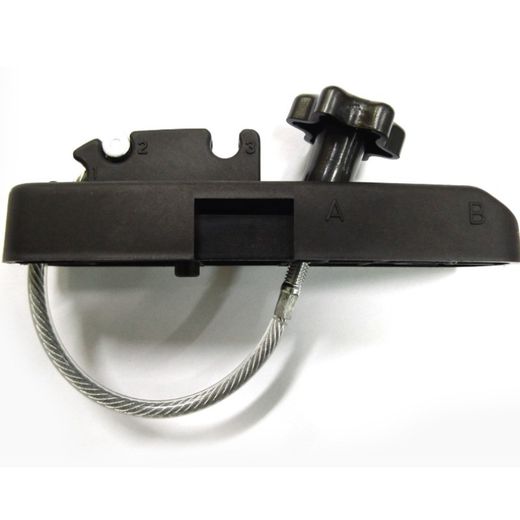 BAUL SPARK 420 MED. 193 X 55 X 49 cm. NEGRO, APERTURA BILATERAL