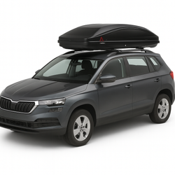 BAUL SPARK 420 MED. 193 X 55 X 49 cm. NEGRO, APERTURA BILATERAL