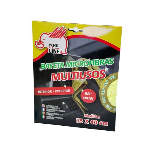 BAYETA MULTIUSOS MICROFIBRA MED. 40X35CM