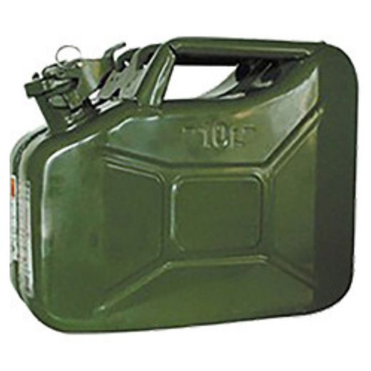 BIDON GASOLINA METALICO CAP. 10 lt. HOMOLOGADO ( 5 )