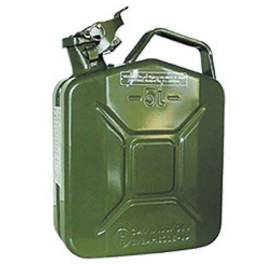 BIDON GASOLINA METALICO CAP. 5 lt. HOMOLOGADO ( 5 )