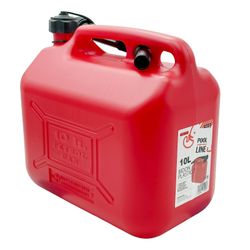 BIDON GASOLINA PLASTICO CAP. 10 lt. CERTIFICADO HOMOLOGACION UN/16/1174/11