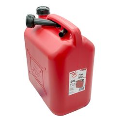 BIDON GASOLINA PLASTICO CAP. 20 lt. CERTIFICADO HOMOLOGACION UN/16/1174/11
