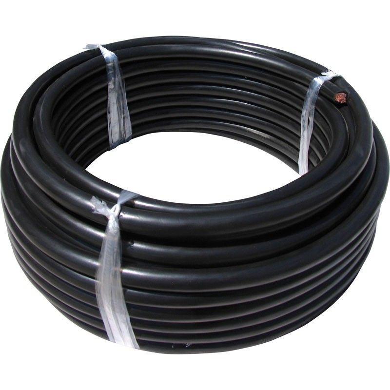 BOBINA DE 25 METROS PARA CABLE ARRANQUE SECC. 35 mm COLOR NEGRO