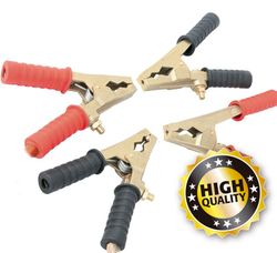 CABLES ARRANQUE 750 A. SECC. 35 MM. LONG. 4,5M PINZA MACIZA