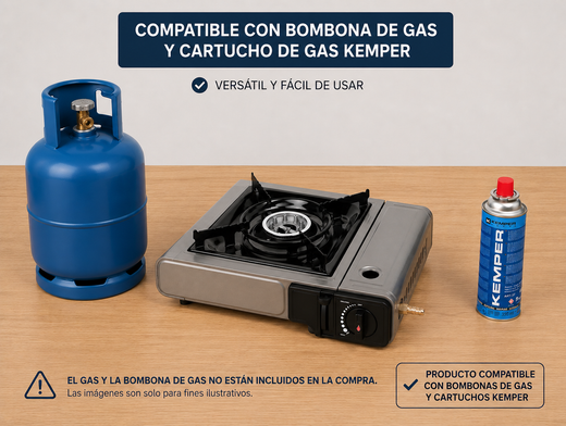 CAMPING GAS PORTATIL RM VALIDO PARA BUTANO